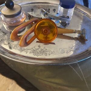 Art Deco Lucite Drawer Pull